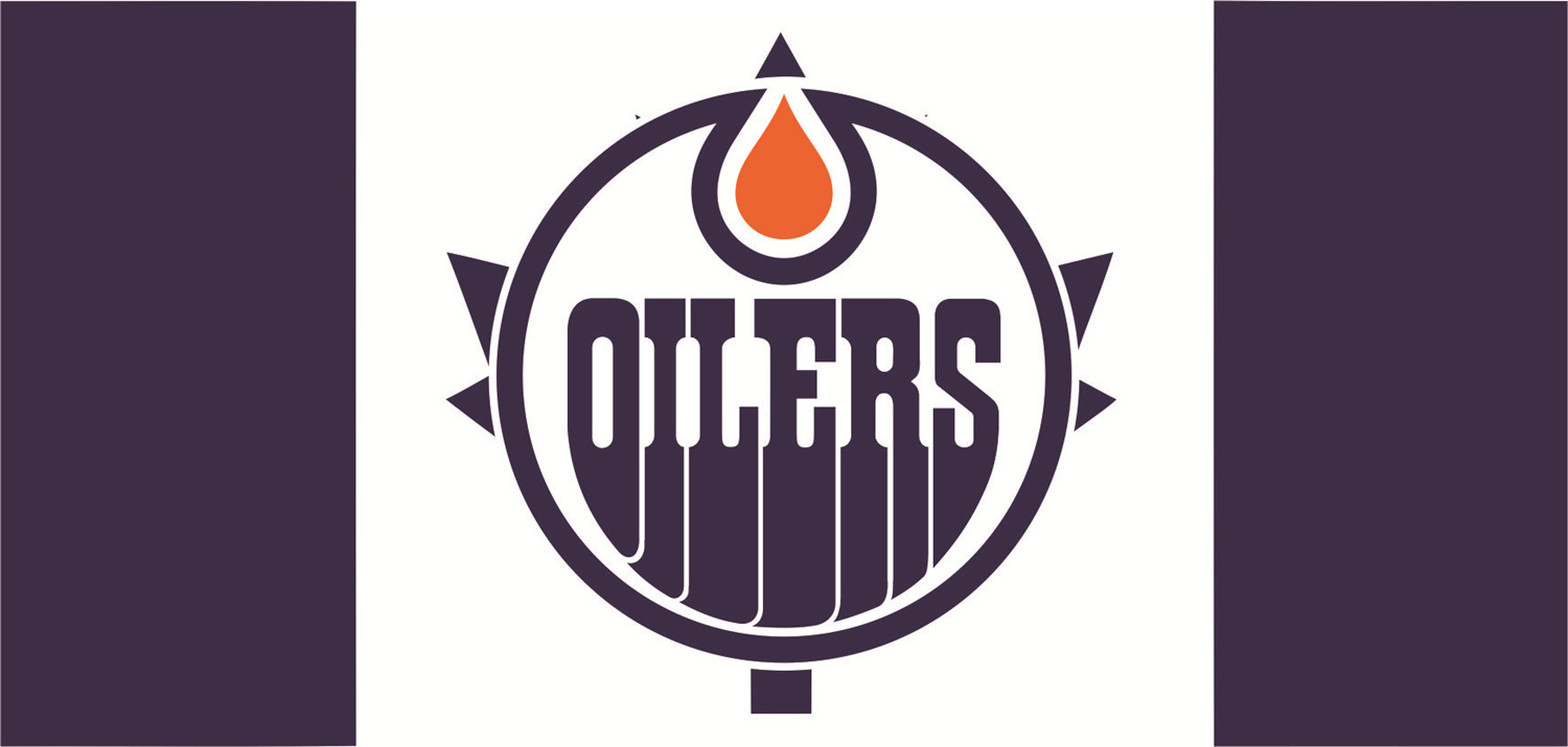 Edmonton Oilers Flags DIY iron on transfer (heat transfer)